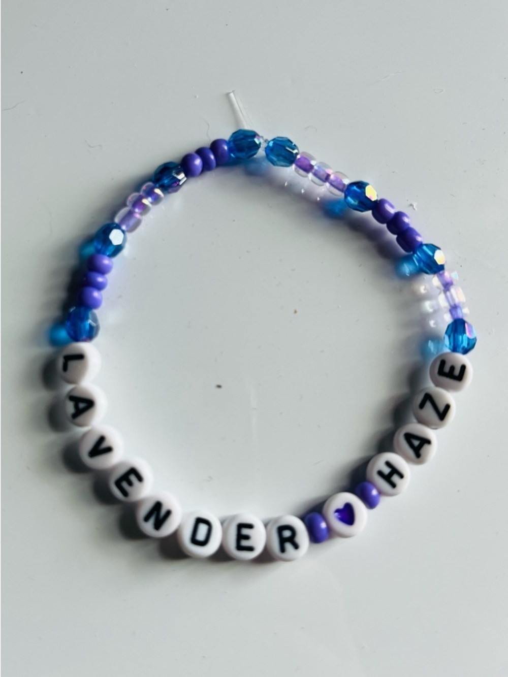 Taylor Swift Eras Tour Friendship Bracelet Lavender Haze Midnights